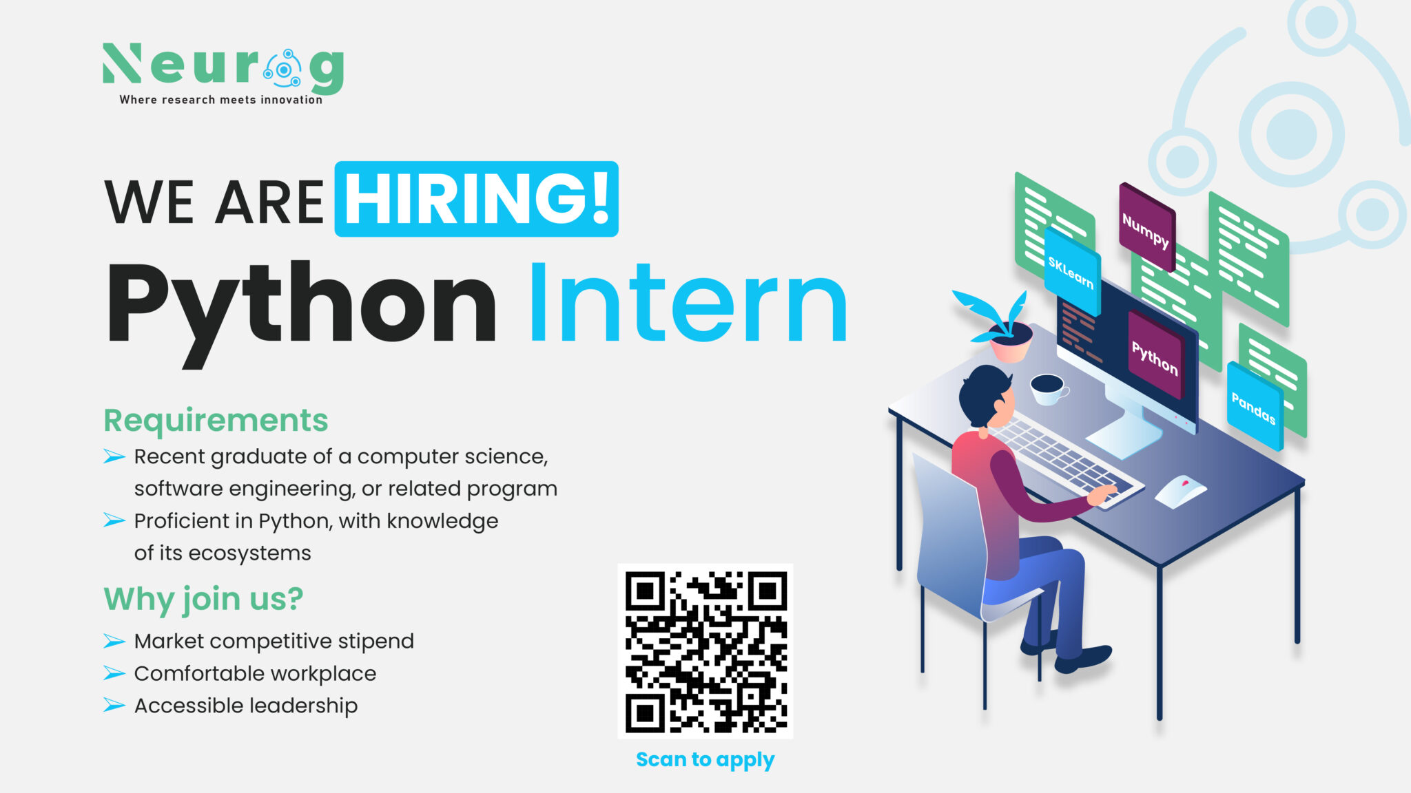 Job Description Python Intern – Neurog